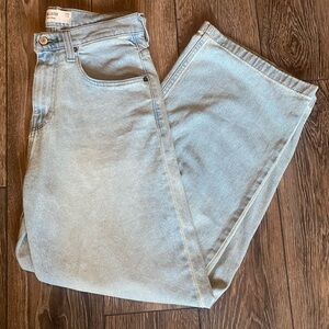 Hollister Light Blue Super Baggy Jeans